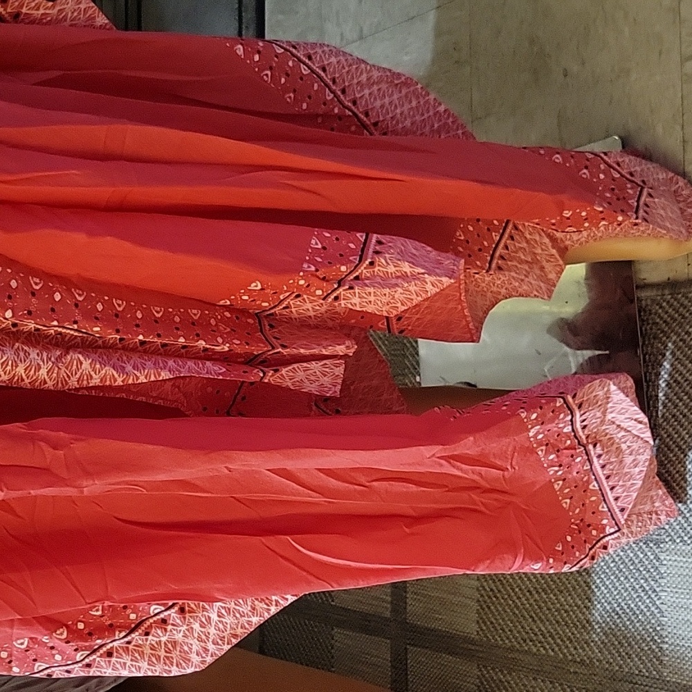 Free People Bohemian Pink Maxi Dress XS/S - Picture 3 of 9